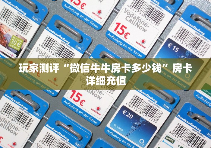 玩家测评“微信牛牛房卡多少钱”房卡详细充值
