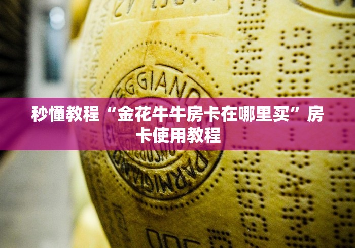 秒懂教程“金花牛牛房卡在哪里买”房卡使用教程