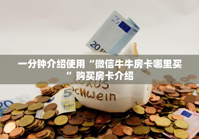 一分钟介绍使用“微信牛牛房卡哪里买”购买房卡介绍